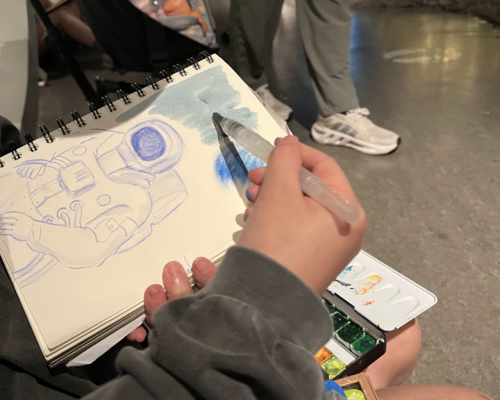 速寫課學員作品